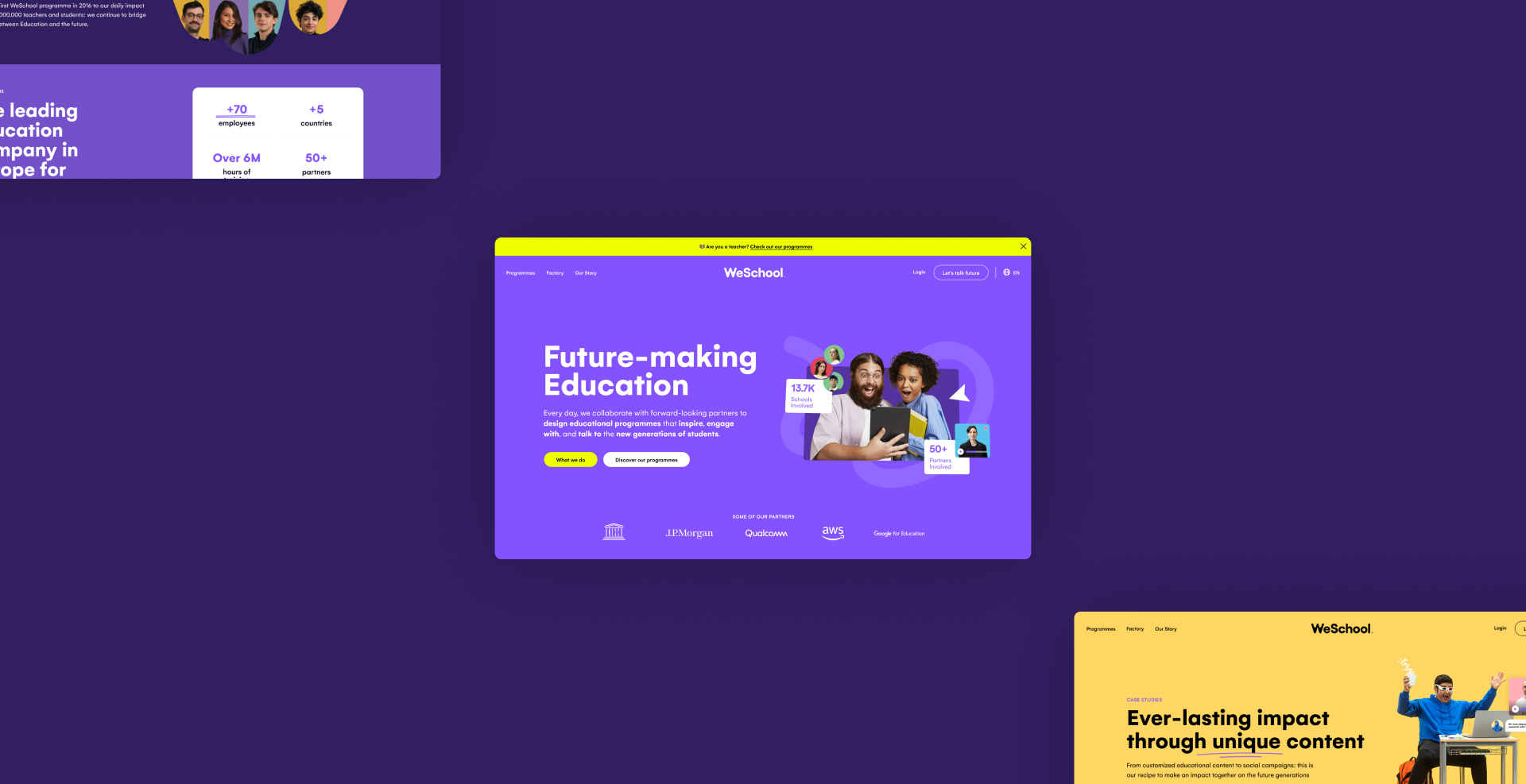 WeSchool – Art Direction